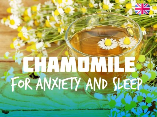 Chamomile for anxiety and sleep